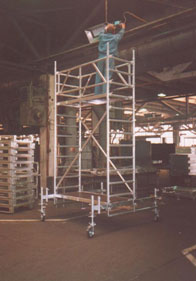 Mobile scaffold
